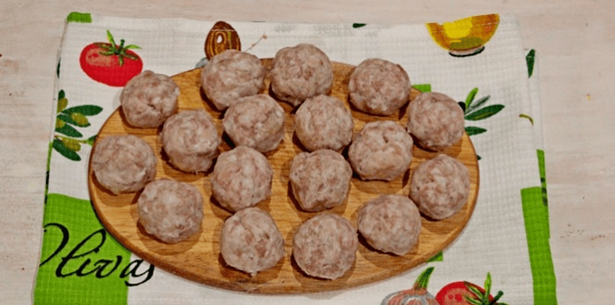 Bakso yang dimasak