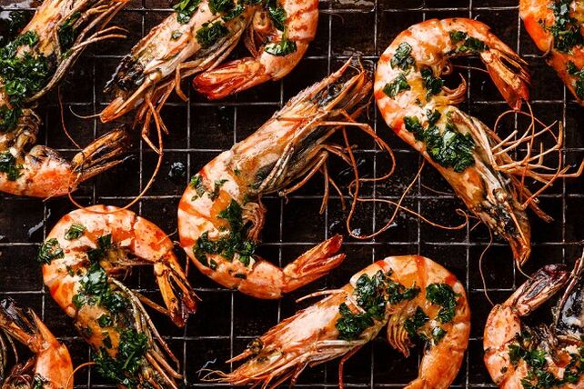 Udang untuk diet ketogenik